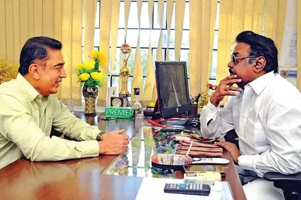 kamalhaasan about vijayakanth  
