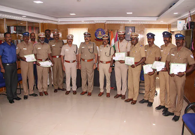 JewelerS Robbery     Congratulations to the Thiruvarur Police Assistant Inspector!