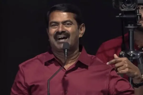 seeman speech at paramasivan fathima movie audio launch