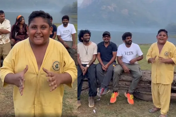 viral sofa child in vignesh shivan lic movie 