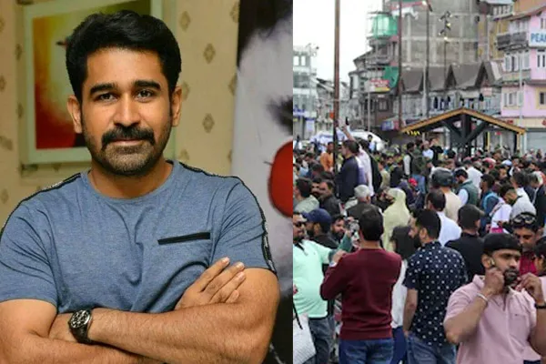 vijay antony about pahalgam incident