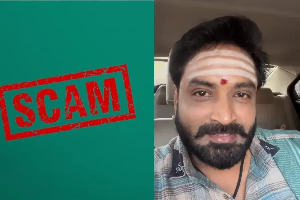 small screen actor senthil faves whats app scam