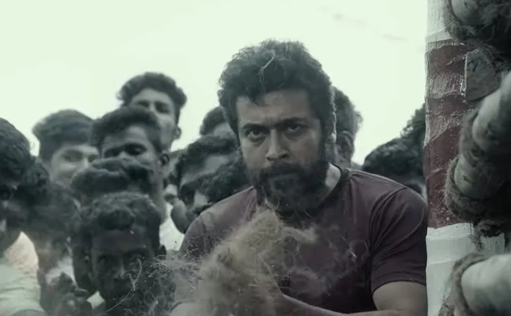 Suriya, training with the Jallikattu fighters for vaadivaasal - video released