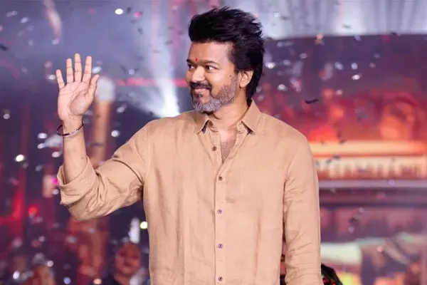 cinema celebrities about vijay political party name 