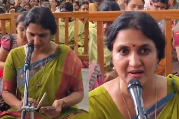 sukanya singing in ramana maharishi function