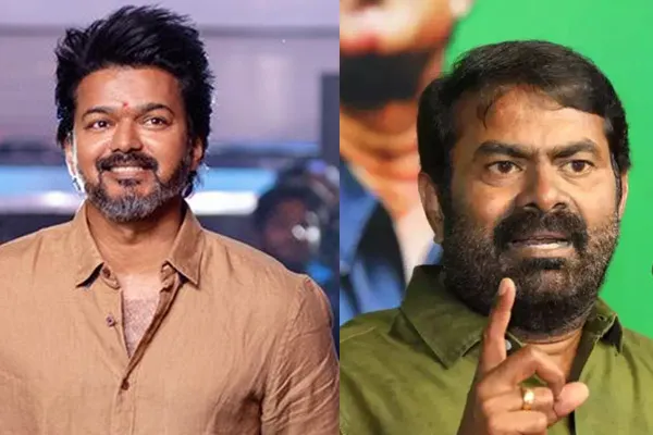 seeman about vijay political party name 