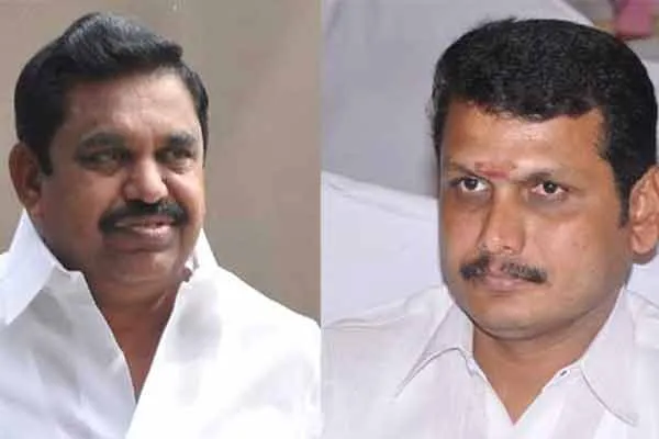  Senthil Balaji criticized Edappadi Palaniswami for being a position dealer