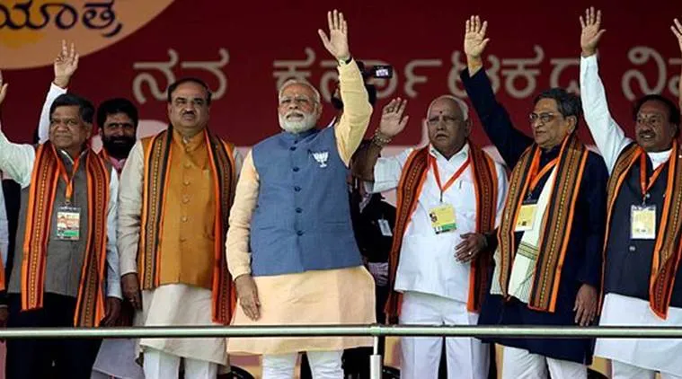 modi with yediyurappa
