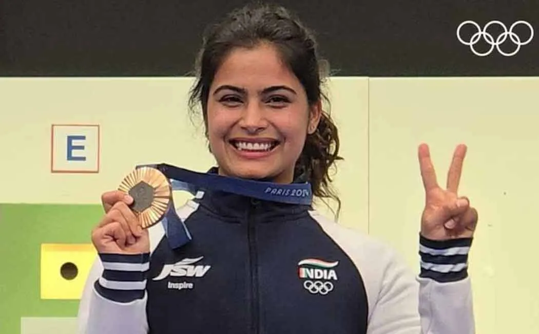 Manu Bhaker, who win the India's first medal   olympic