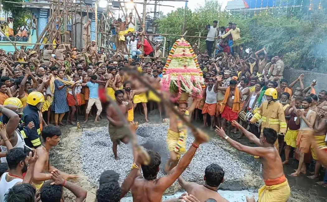 Chidambaram Keezhatheru Mariamman Temple Dimithi Festival