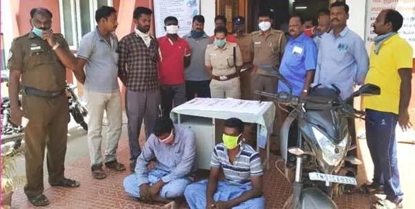 chain robbery - cuddalore district  - police investigation
