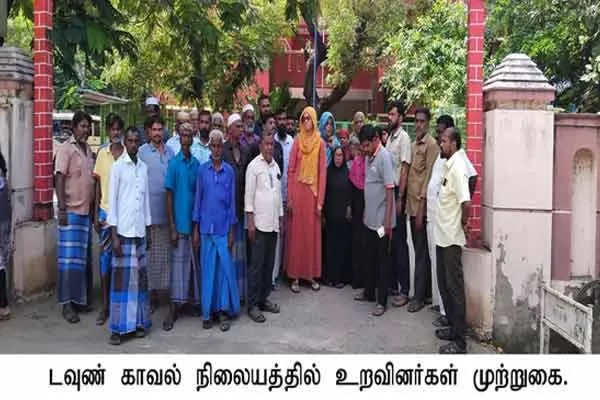   police officers behind the retired SI incident 
