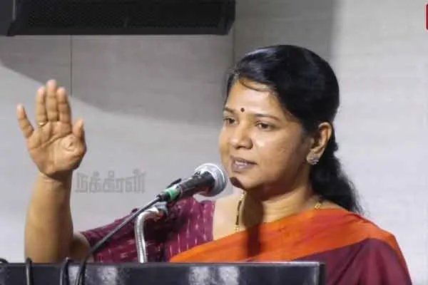 Kanimozhi said This moment that makes every Tamilian proud 