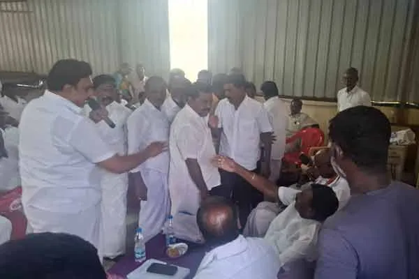 caste oppression at the Congress meeting in Chidambaram