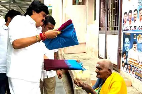 Rajendra Balaji extended a helping hand people