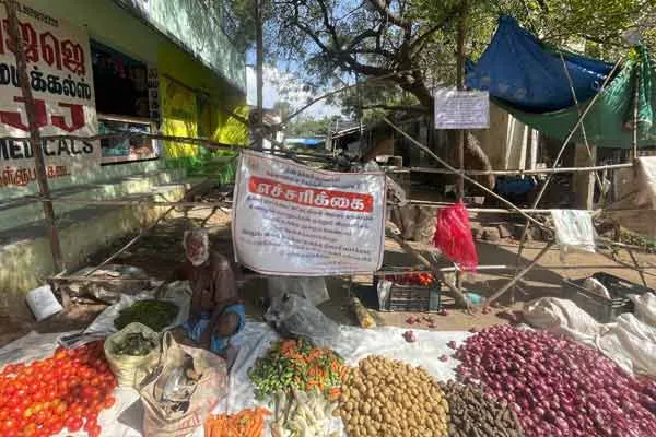 Vegetable vendors suffer as Anna Daily Market is closed!