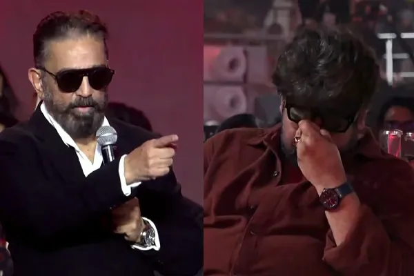 thug life audio launch; joju george cried after kamal praised his acting 