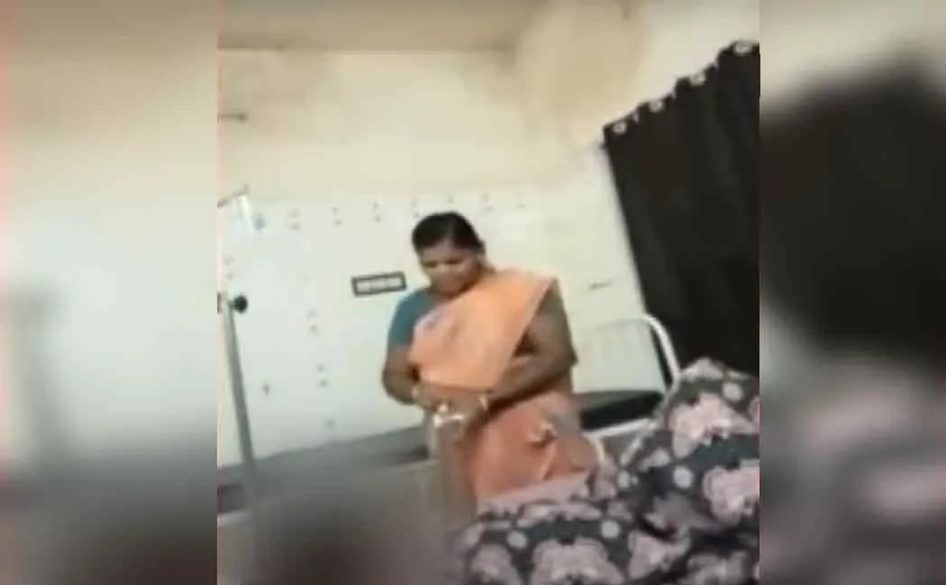 The cleaner injected the glucose to girl 