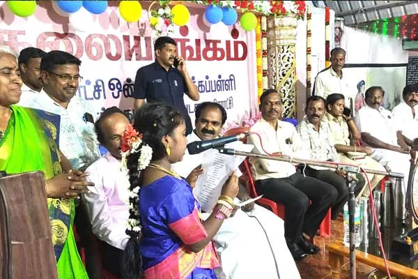 Minister announces construction of a new building at a cost of Rs. 35 lakhs 