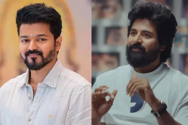 sivakarthikeyan about vijay in goat movie scene