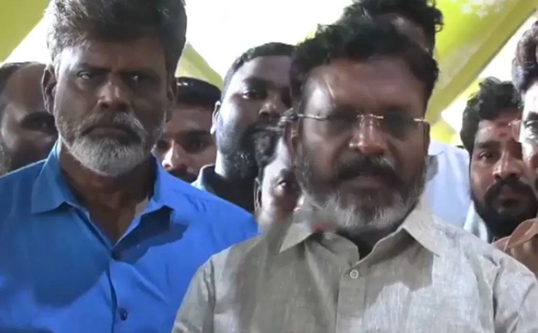 BJP aims non-Hindi speakers into Hindi-speaking people says Thirumavalavan
