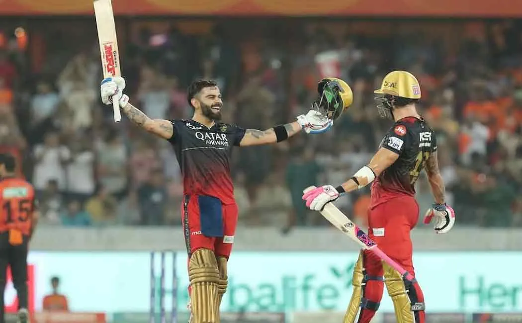 Virat's century; RCB win