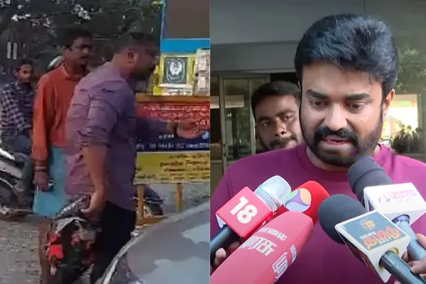 al vijay attack by youngster issue 