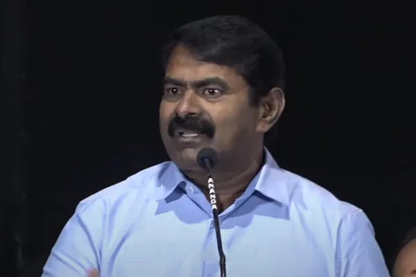 seeman speech in nandhan movie audio launch