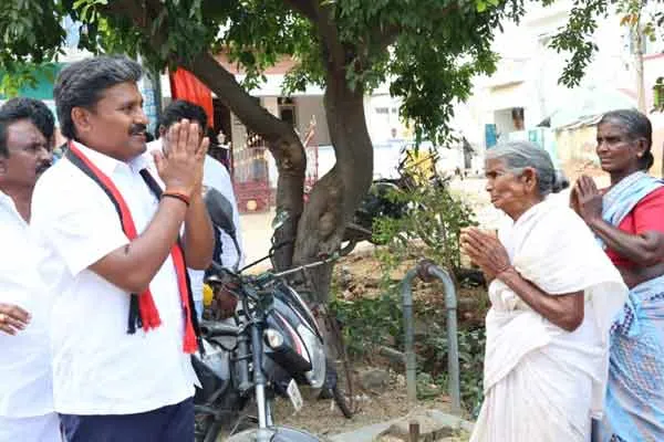 DMK candidate Arun Nehru promised to speak on behalf of the people