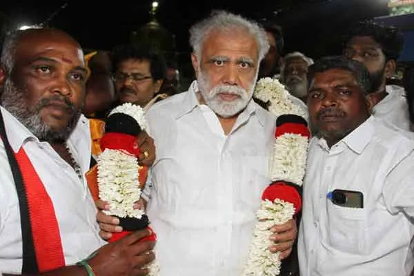 Minister I Periasamy campaign in Dindigul