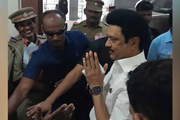 Chief Minister Stalin met Durai Dayanidhi and inquired about his health