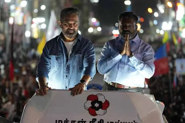 Kamal Haasan election campaign supporting Thirumavalavan