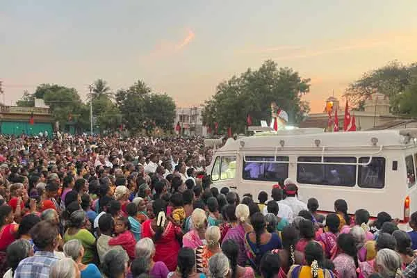 BJP crushed the textile industry. The regime should be removed says Dindigul I. Leoni