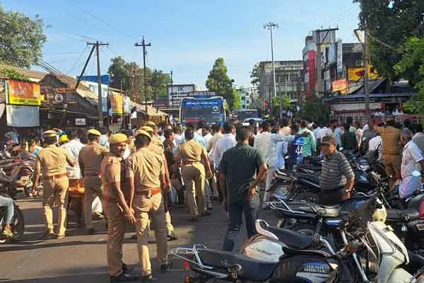 beaten on DMK councilor in Chidambaram
