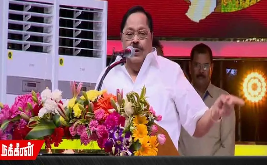 Duraimurugan at the birthday rally “All India is waiting for him”