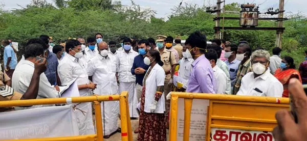 100 day work - Corona infection for 13 workers - Chidambaram -