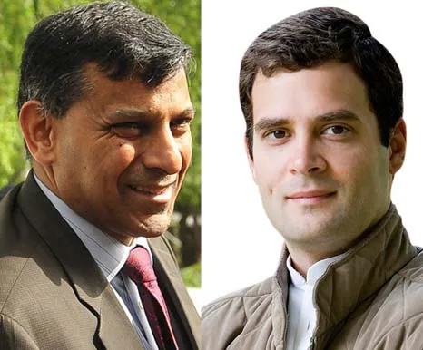 Rahul Gandhi - Raghuram Rajan 