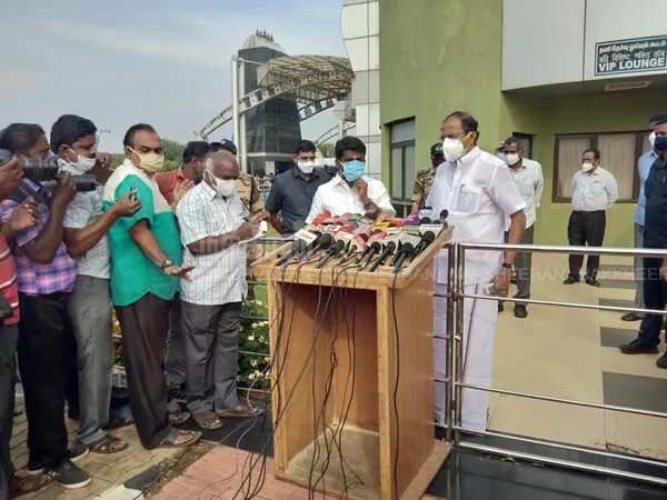 Minister C. Vijayabaskar Interview in Trichy