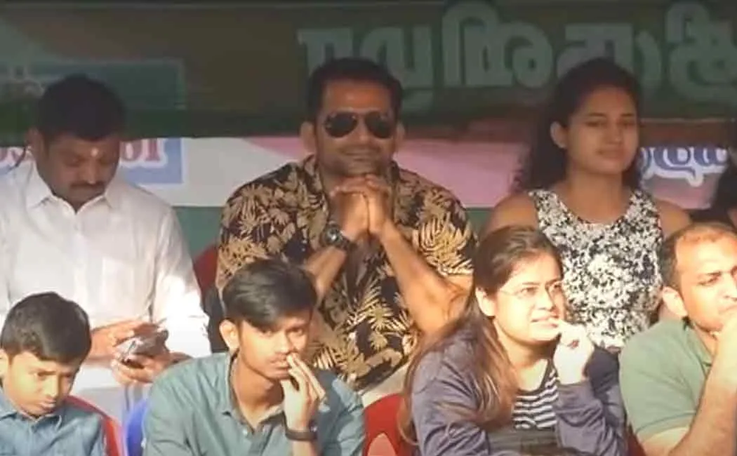 Palamedu is the villain of thunivu who saw the Jallikattu match