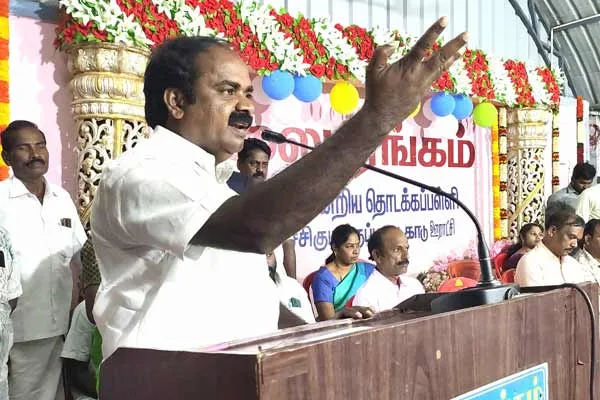 Minister announces construction of a new building at a cost of Rs. 35 lakhs 