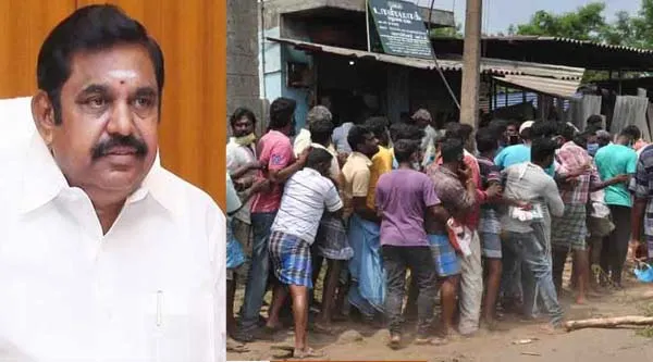 edappadi palanisamy - ADMK - tasmac shop issue