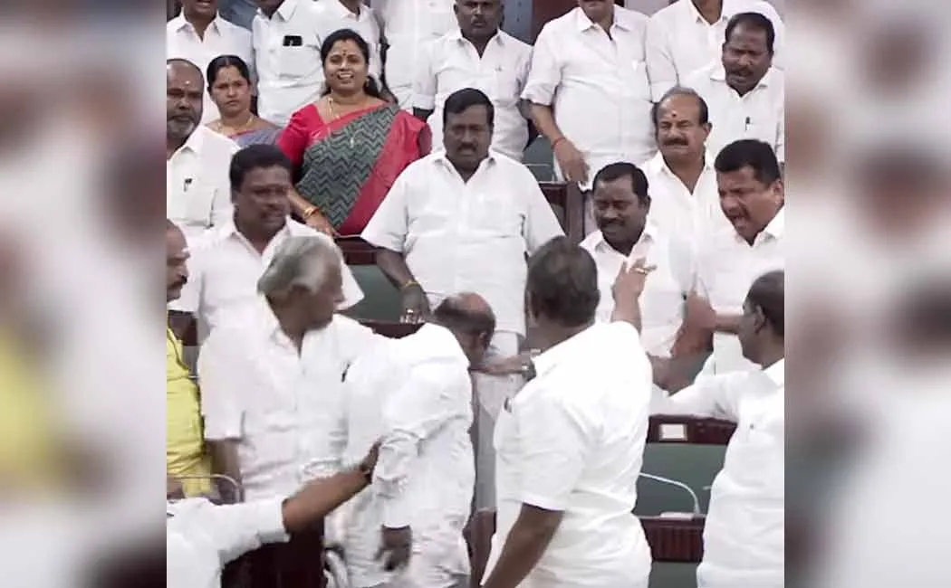 Govindasamy vs Manoj Pandian; Legislative Assembly conflict and argument!