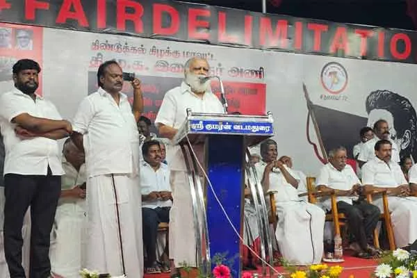“No one can destroy the mother tongue, Tamil says Minister I. Periyasamy