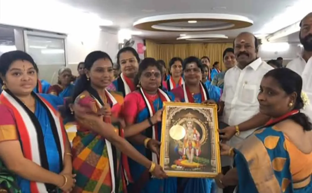 BJP women executives gave shock after shock to Annamalai