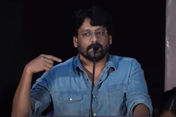 vidharth speech in anjaamai press meet