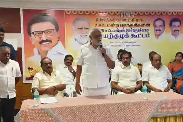  We will vow to win all seven constituencies in Dindigul district i Periyasamy