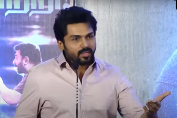 karthi speech in Meiyazhagan Thanks Meet
