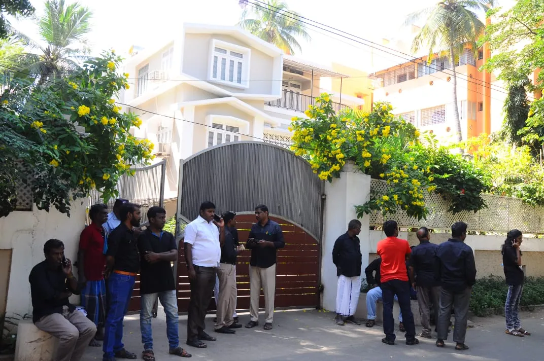 dk chief k veeramani house blockade