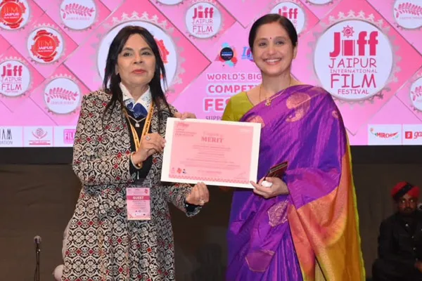 International award for Devayani directed film