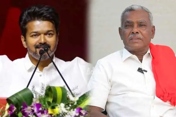 cpm Shanmugam comments on Vijay political speech